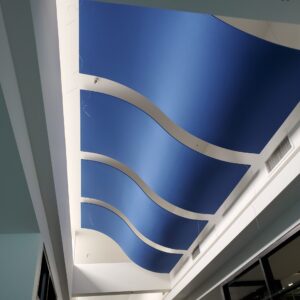 PolySorb Polyester Baffles and Clouds ceiling mounting system